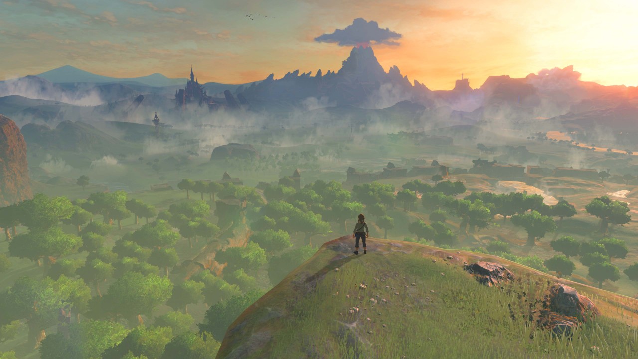 Jeden z piękniejszych widoków w The Legend of Zelda: Breath of the Wild