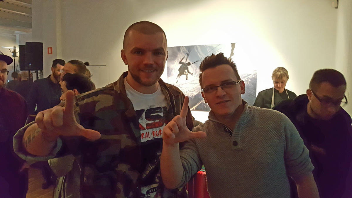 Łukasza Jurasa Jurkowski przed walką z KSW odwiedził event premierowy Ghost Recon: Wildlands