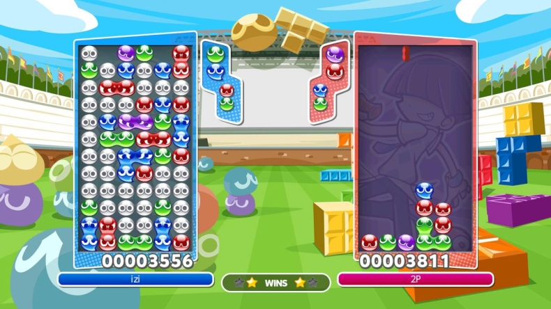 Puyo Puyo Tetris gameplay