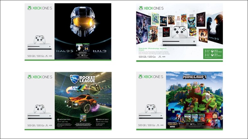 Xbox One S w 4 zestawach