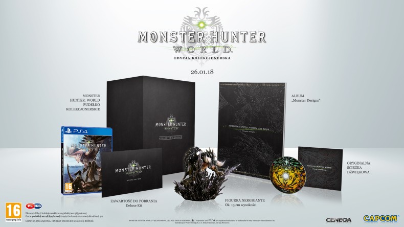 Monster Hunter World Edycja Kolekcjonerska