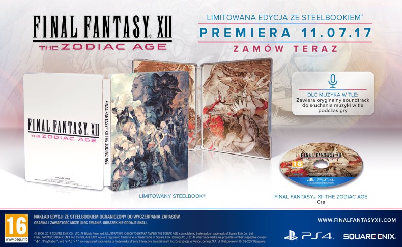 Final Fantasy XII The Zodiac Age Edycja Limitowana