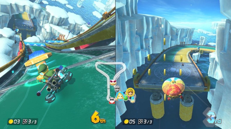 Mario Kart 8 Deluxe - rozgrywka online dwóch graczy