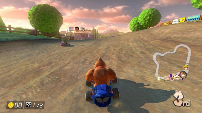 Mario Kart 8 Deluxe - rozgrywka online jeden gracz