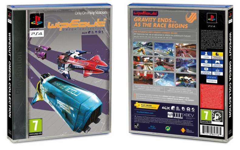 WipEout Omega Collection pudełko